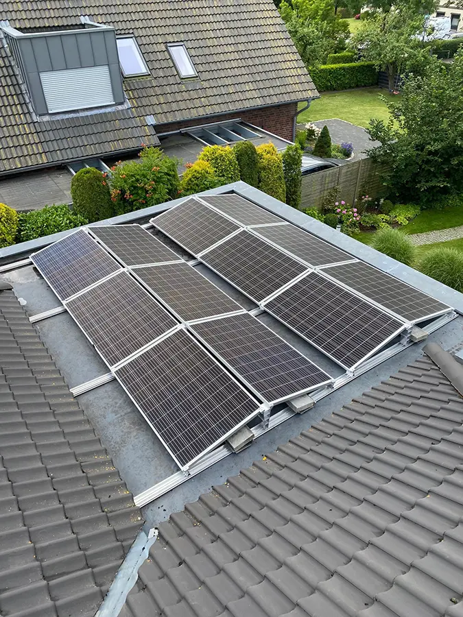 Solar auf dem Wohnhaus